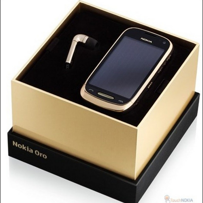 Nokia Oro: золото, кожа, сапфир…