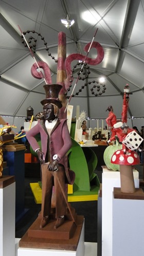 Festival de Chocolate de Óbidos - Esculturas de chocolate