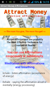 How to get Attract Money Affirmations 1.2 unlimited apk for pc