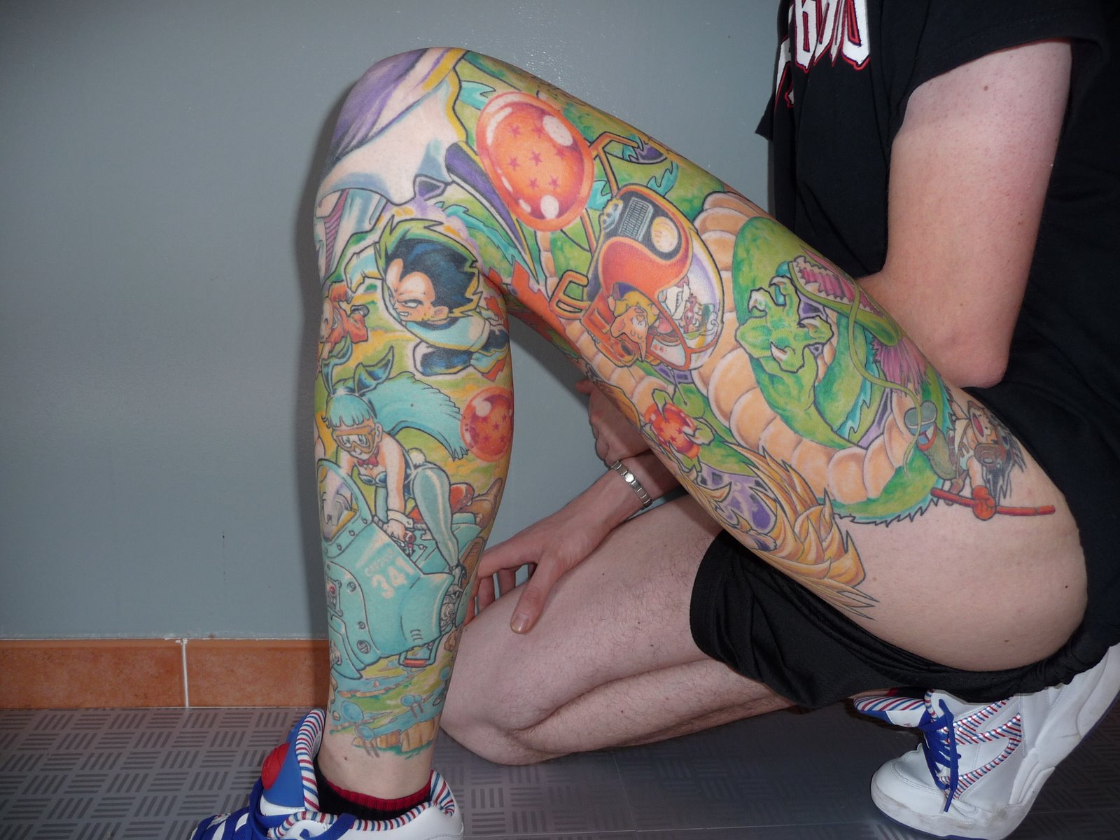 9 ball tattoo