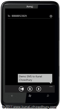 WP7.1 Demo - SMS Compose Task WP7.1 Demo - SMS Compose Task