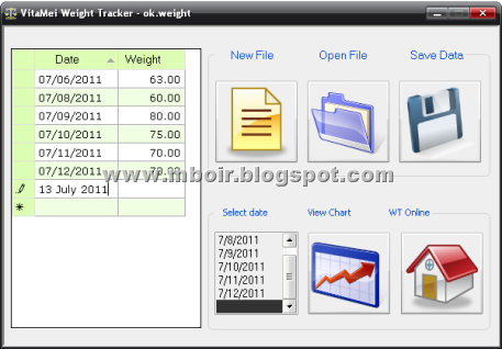 weight tracker software sehat statistik berat badan weight tracker freeware