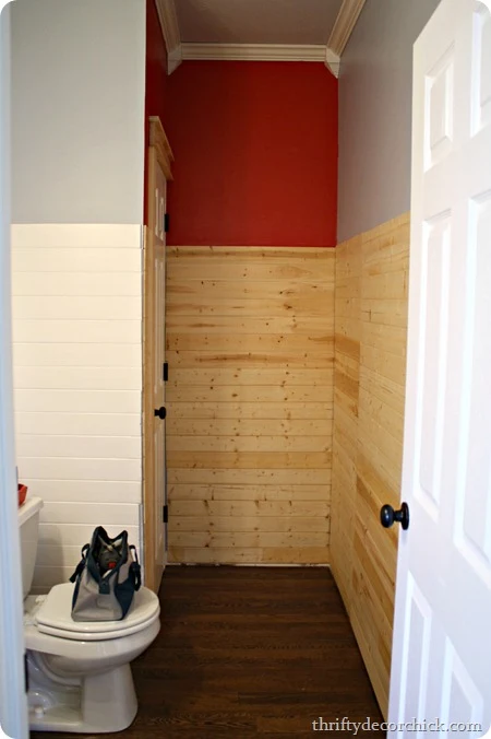 planked walls