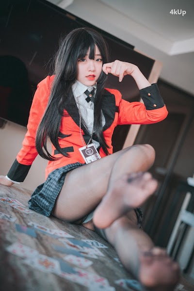 DJAWA Photo – Jeong Jenny (정제니) Gambling with Yumeko