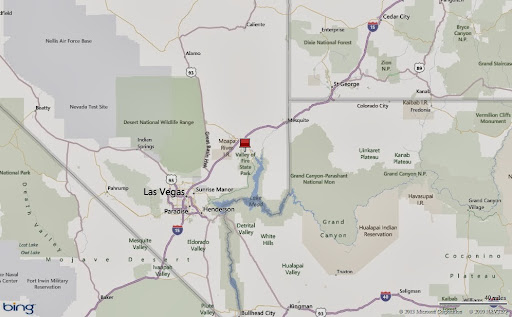 map of valley of fire state park map of valley of fire state park