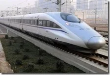 Treno alta velocità cinese