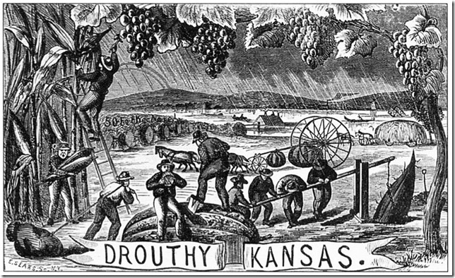 henry worrall - drouthy kansas 1869