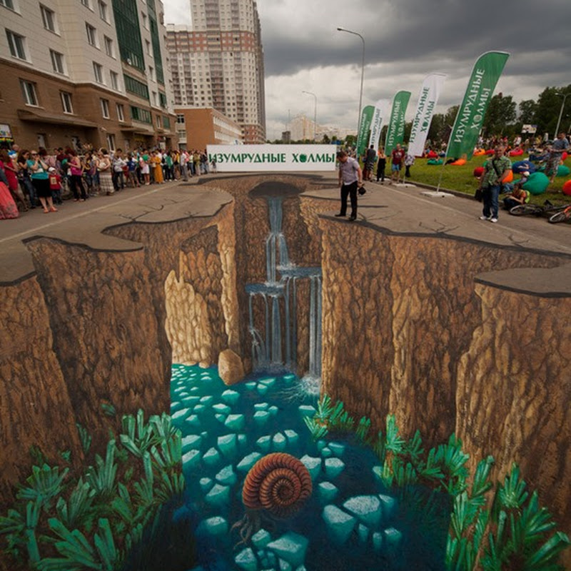 Amazing 3D Street Art Illusions by Edgar Mueller