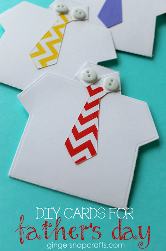 DIY Cards for Father's Day at GingerSnapCrafts.com #gingersnapcrafts #papercrafts #wermemorykeepers #lifestylestudios