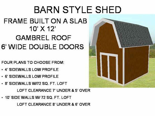 10x10x10 shed plans