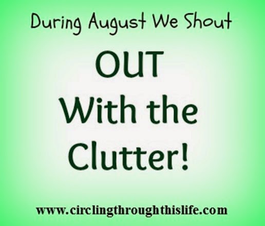 Play the Minimalist Game with Tess at Circling Through This Life and shout OUT with the clutter!