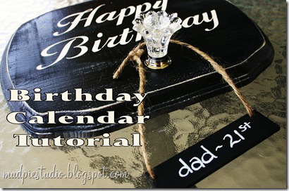happy birthday tutorial