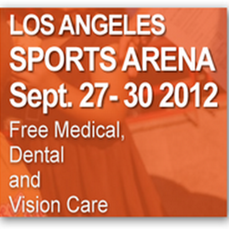 Care Harbor LA–Free Healthcare Clinic At the Los Angeles Sports Arena September 27–30, 2012
