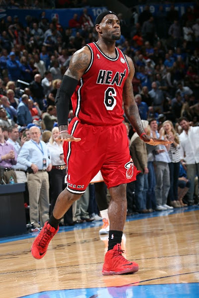 all red lebron james