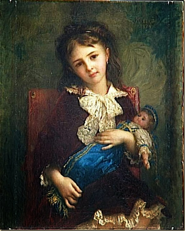 Ernest Hébert, Fillette et sa poupée