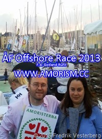 bm-image-732570 Fredrik och Goldrich. ÅF Offshore Race 2013. F.d Gotland runt. Med amorism