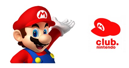 Mario feliz com o Club Nintendo. Só os brasileiros que ainda não estão :(