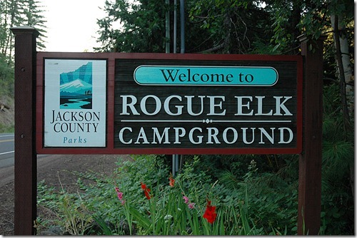 Rogue Elk Sign