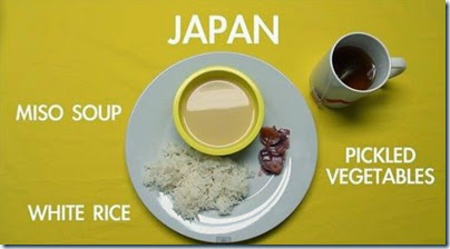 17 Countries X 17 Breakfast Sets - Japan