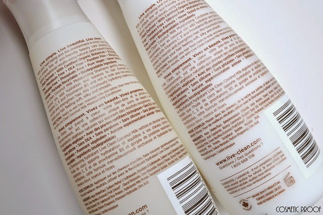 Live Clean Coconut Milk Shampoo and Conditioner Review (2)