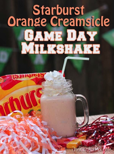 Starburst Orange Creamsicle Milkshake