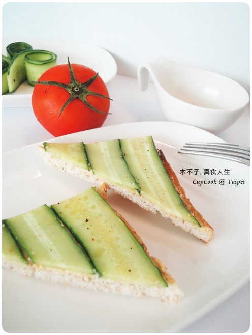 奶油小黃瓜烤吐司 cucumber (1)