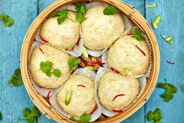 Vegan dim sum buns
