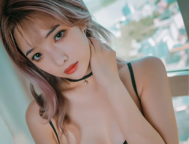 Coser@雯妹不讲道理 No.039 黑色和风睡衣