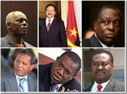 lista completa do novo Governo Angolano 2012.