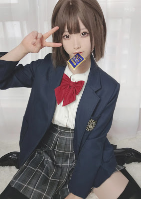 Coser@Asagiriai (愛ちゃん) 制服自拍