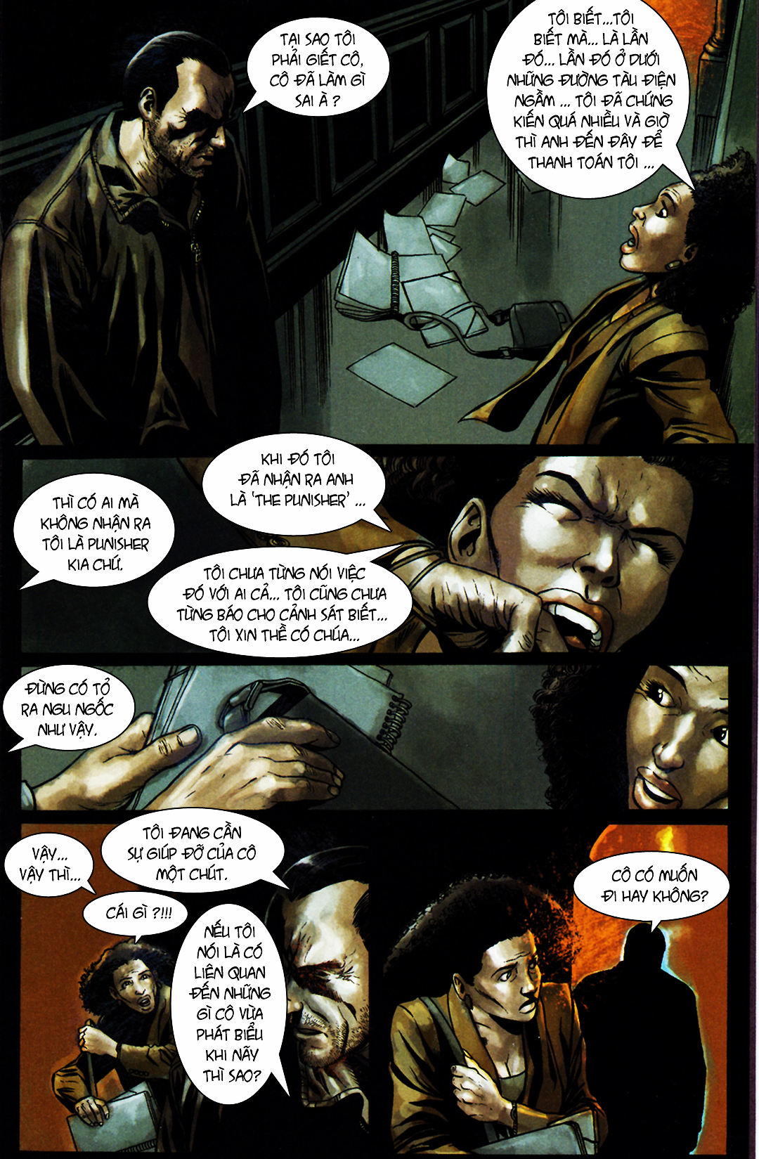 The Punisher: The Slavers chap 3 trang 14