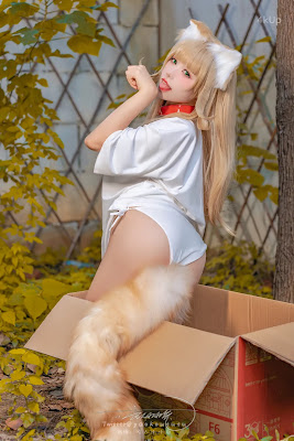 Coser@黏黏团子兔 捡到一只黄豆粉 UNI