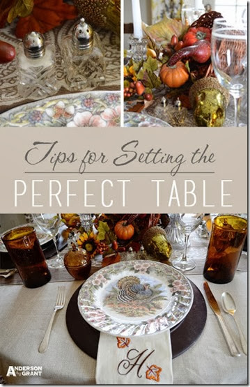 Setting the Table Title Picture