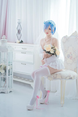 Coser@面饼仙儿 No.044 花嫁蕾姆
