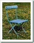 habitat blue chair