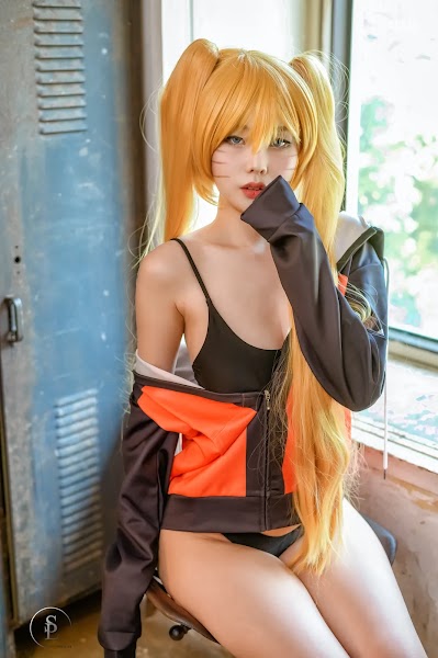 SAINT Photolife – Yuna (유나) Naruto Erotic Transformation