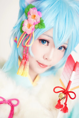 Coser@Ely_eee (ElyEE子) 诗乃浴衣