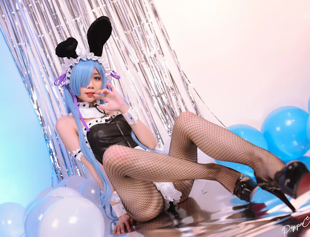 Coser@PoppaChan Rem Bunny Re-Zero
