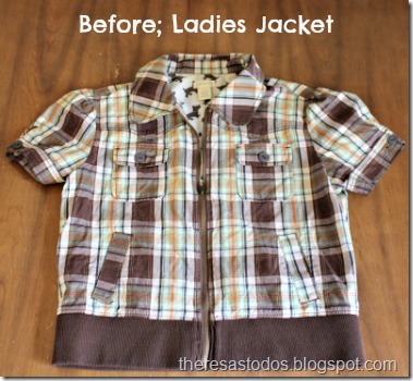 Before; Ladies Jacket