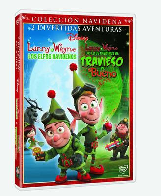 DVD Lanny y Wayne, Los elfos Navideños, 2 aventuras.GIF