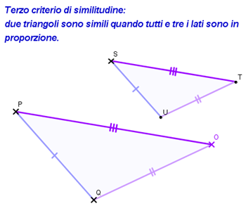 3° criterio similitudine triangoli