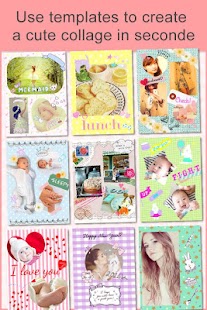 Collage&amp;AñadirSticker papelook Screen 2