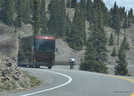 Some of the vehicles we passed along the way to Ouray