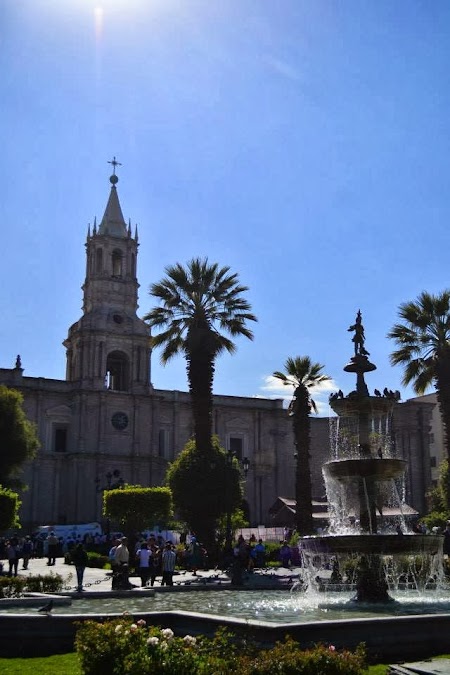 Imagini Peru: Catedrala din Arequipa