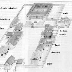 60 - Esquema constructivo de Villa romana