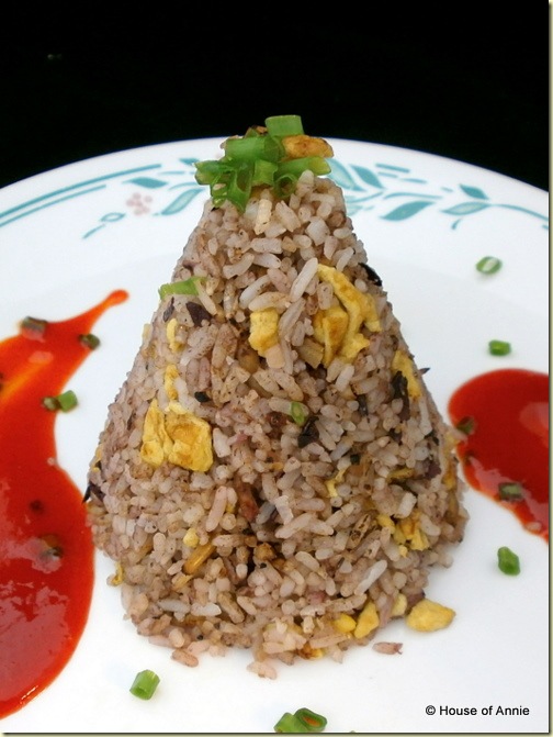 Fried Rice with Anchovies and Dabai