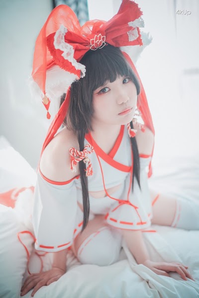 DJAWA Photo – Mimmi (밈미) Kitsune Miko (A ver)