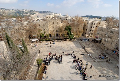 Jewish Quarter courtyard from Hurva Synagogue, tb010312412