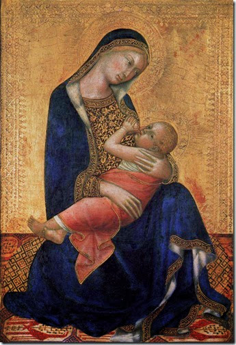 Virgen de la Leche - Lippo Memmi - 1340