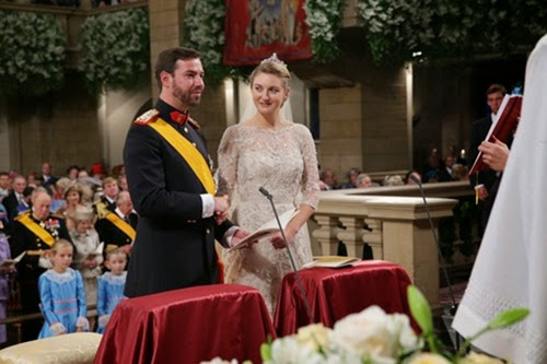 20.10.2012 - Royal Wedding 2012 / Luxembourg / Crown Prince Guillaume / Countess Stephanie / Royals Luxembourg / Religious Wedding  - Photo: ©Grand-Ducal Court/Guy Wolff/All rights reserved